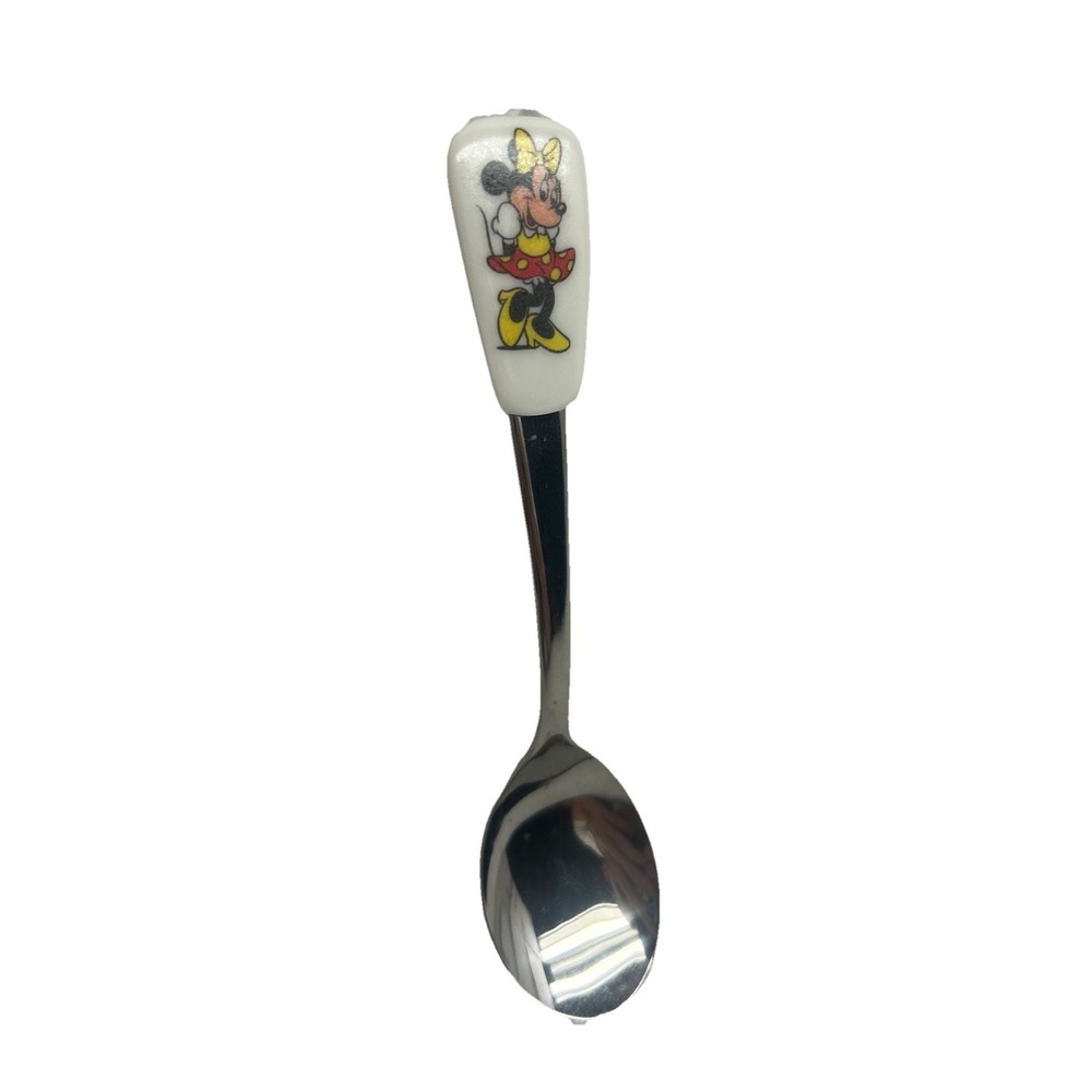Vintage Mickey Mouse Japan Stainless Spoon, NEW
